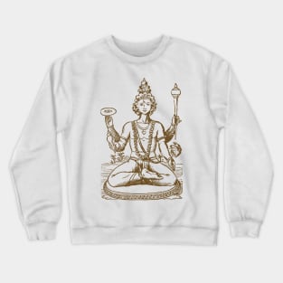 Vishnu Indian Deity - God Crewneck Sweatshirt